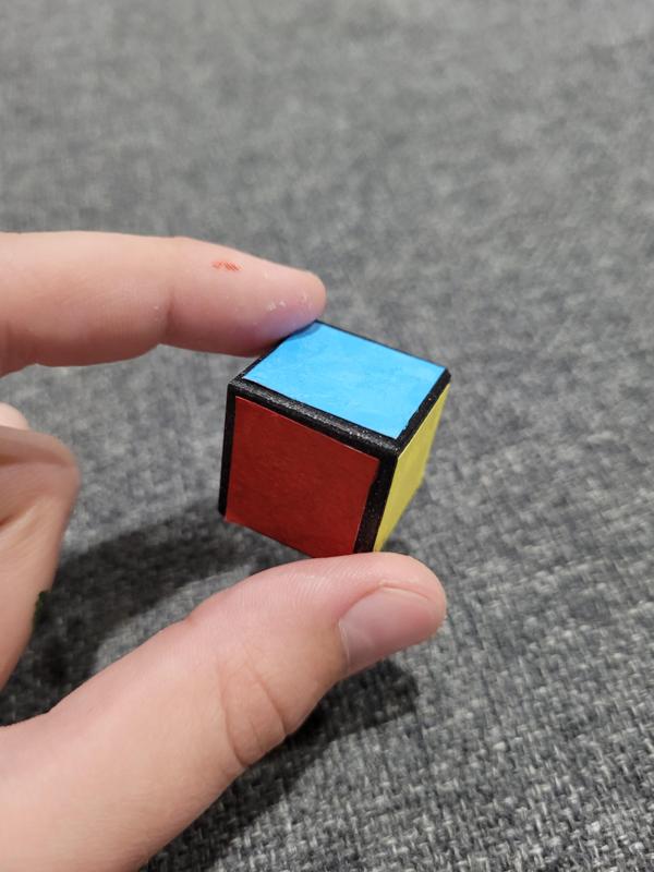 1 by 1 Rubix Cube