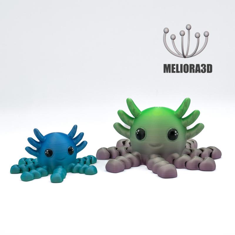 M3D - Flexi Lotlpus (Axolotl Octopus)