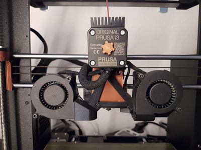 Dual Fan For BEAR MK3S/+ Extruder