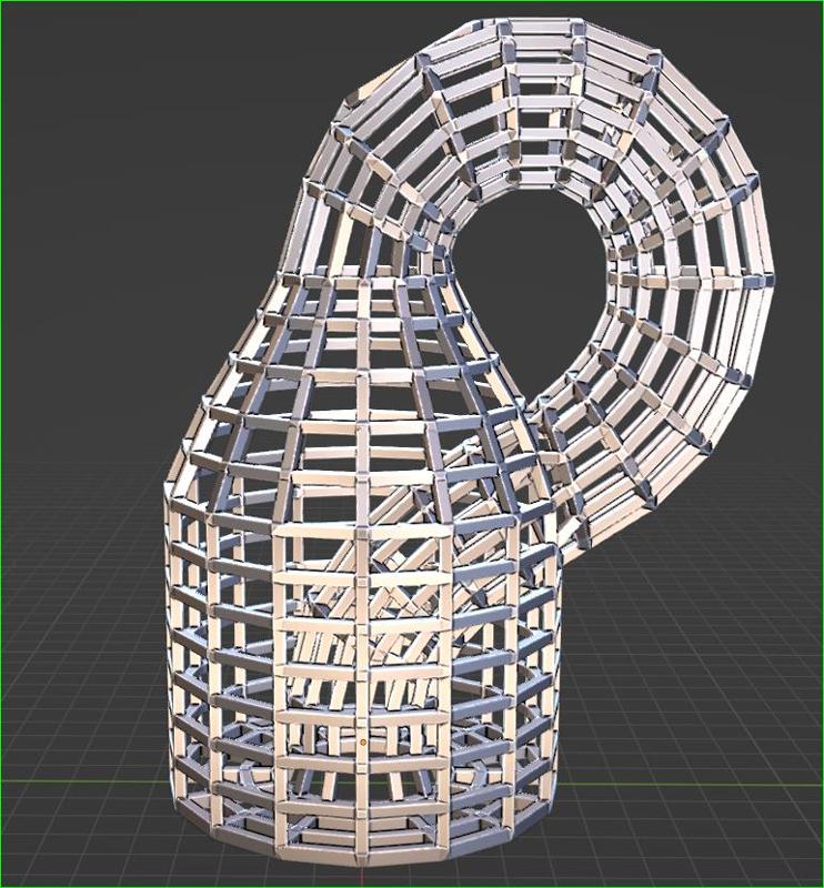 klein bottle piggy bank