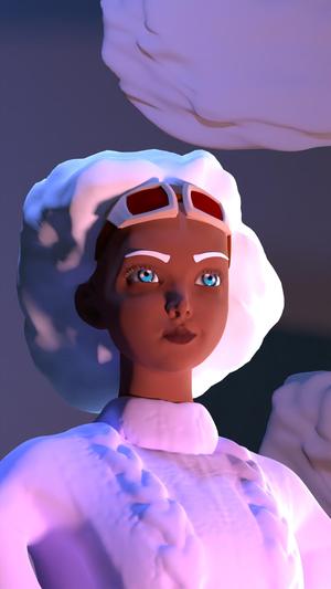 Lady of the clouds Rohana