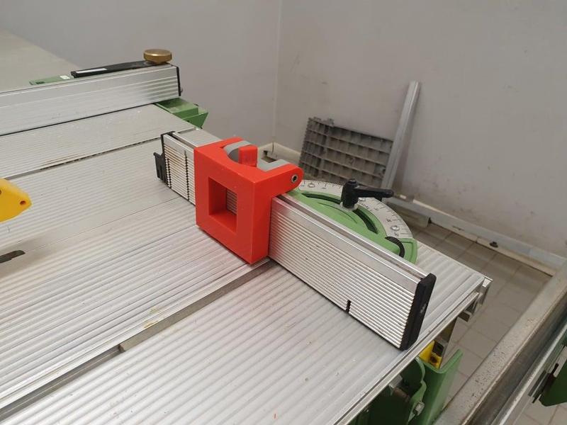 Stopblock for Elektra Beckum table saw PK250