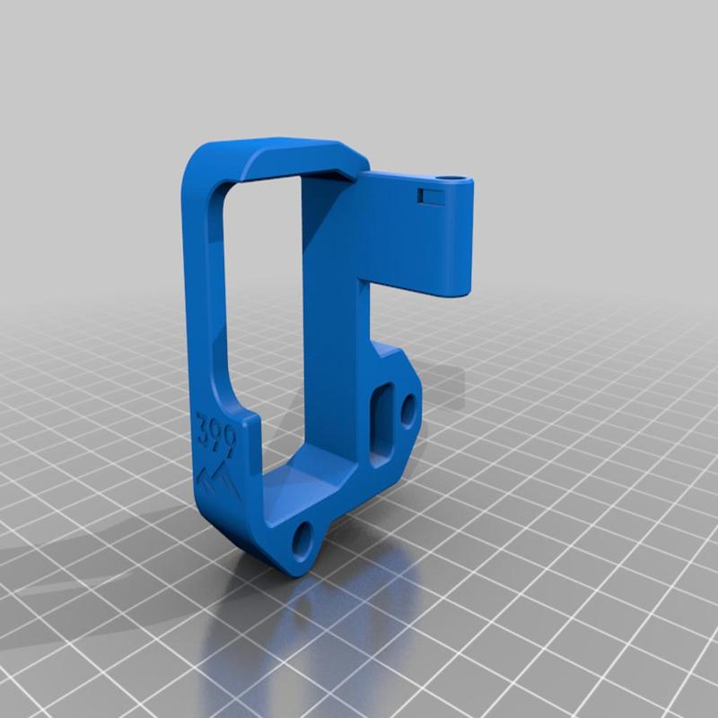 Super G GoPro Mount piece with TBS Antenna Holder