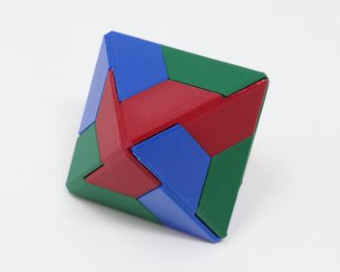 Six Piece Octahedron Puzzle