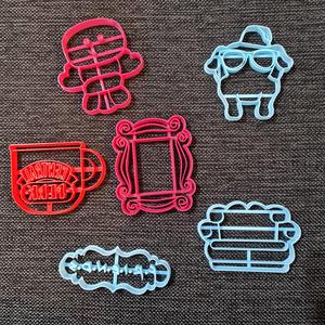 Cutter set friends x6