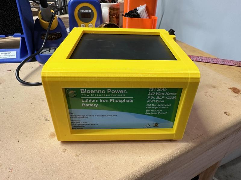 Bioenno BLF-1220A LiFePo Battery Case