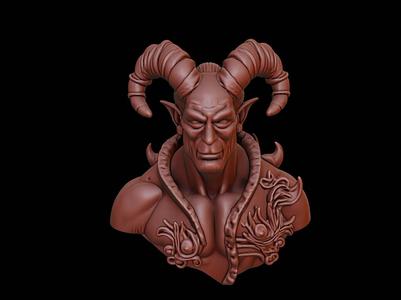 Ifrit Beast Bust