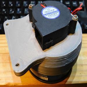 Kossel 2020 Gas mask can air purifier adapter