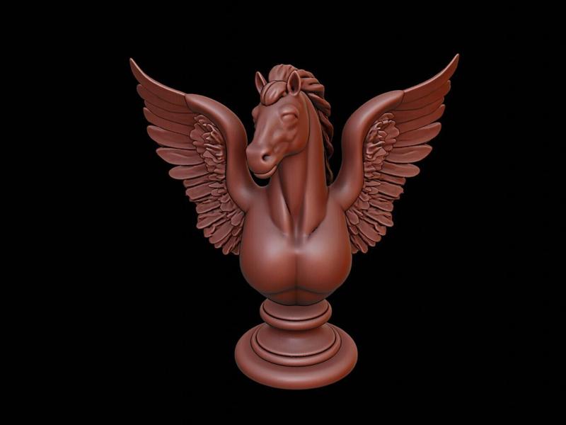 Pegasus Beast Bust
