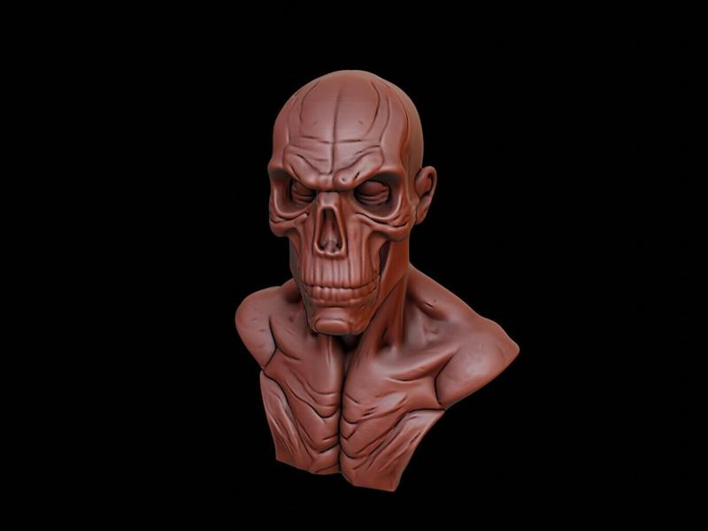 Skinwalker Beast Bust
