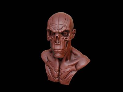 Skinwalker Beast Bust