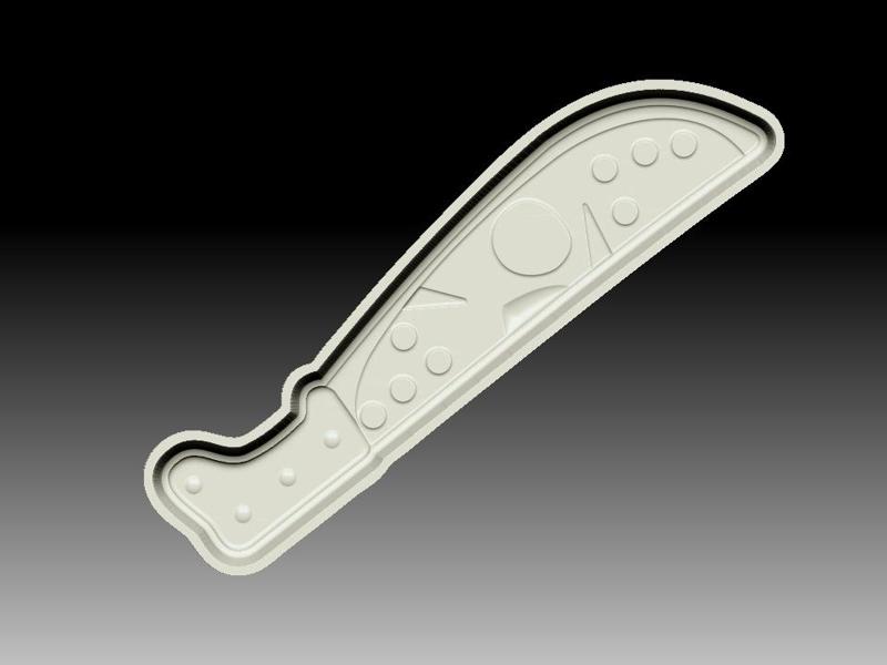 JASON´S MACHETE BATH BOMB MOLD
