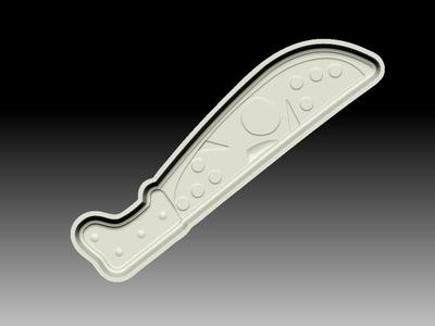 JASON´S MACHETE BATH BOMB MOLD