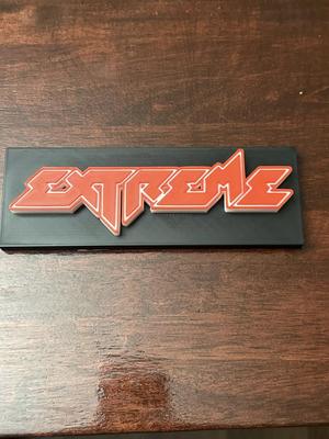 Extreme 80's band sign