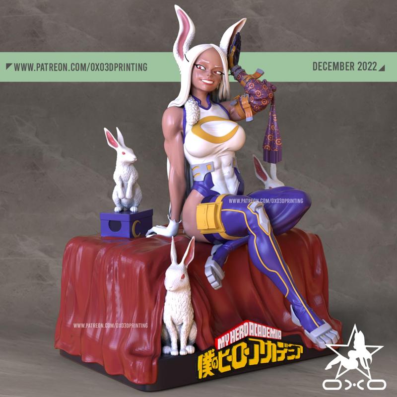 Mirko Rumi Usagiyama from My Hero Academia