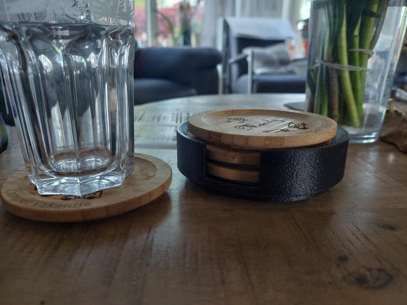 Ikea FÖRSEGLA coaster/lid holder