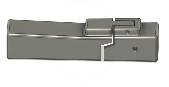 Closure for garden gate (to prevent children from opening it)