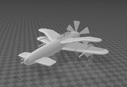 Crimson Skies Hughes P21-J Devastator Mark II
