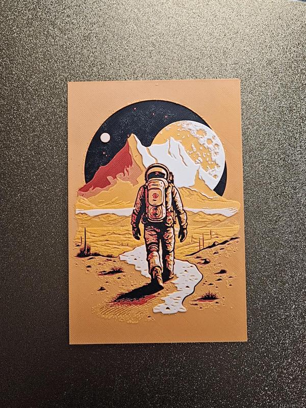 Astronaut Space Walk Hueforge