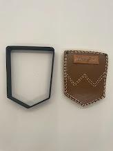Wrangler Jeans Pocket Cookie Cutter