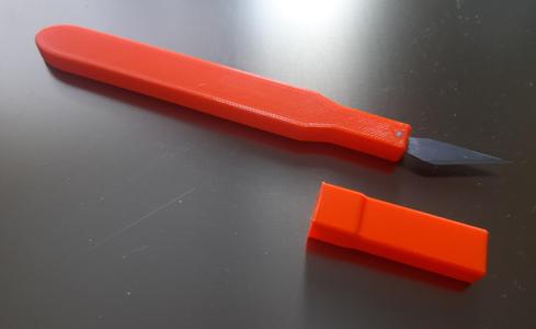 Scalpel cover for "Scalpel handle" from Ondřej Hladík