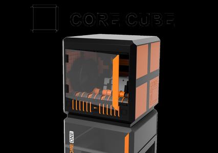 CORE CUBE Professional - Revolving Filament Storage for Prusa CORE ONE with MMU3 and Filamentalist Spool Rewinder