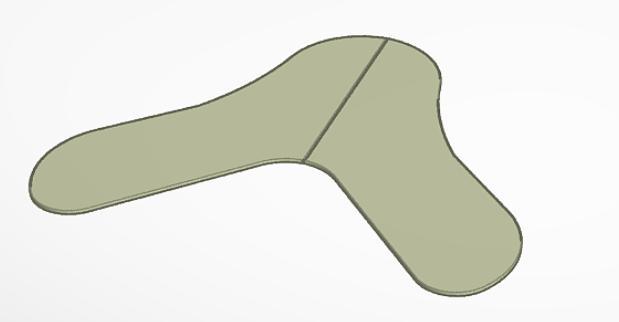 Boomerang for the last bit of your filament