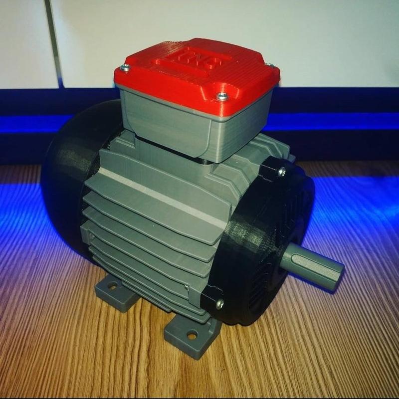 AC Motor Moneybox  Mini [TNC 3D]