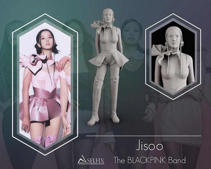 Jisoo Sculpture 3D print model
