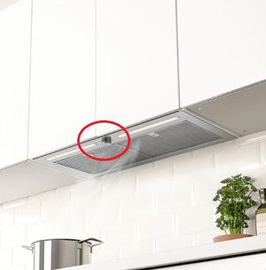 IKEA Underverk Kitchen Fan - Knob Reinforcement