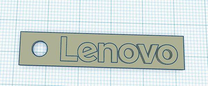 Lenovo keychain / Lenovo klíčenka