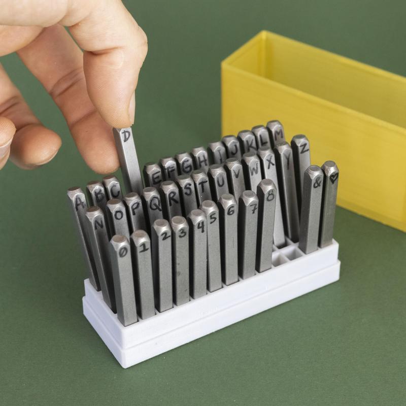 Metal Stamp Case and Stand // Easier to Use + Compact Storage