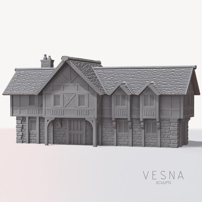 MEDIEVAL LARGE TAVERN