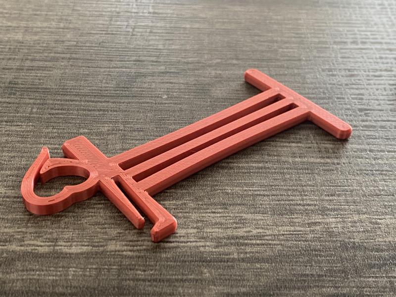 Long Yarn Bobbin with Clip