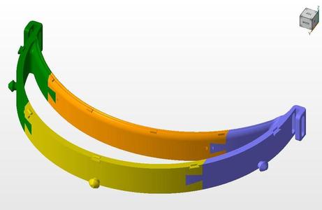 Small Face Shield Covid - 4 Parts