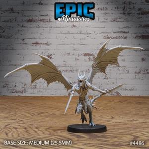 Draconic Demon Brass Attack ‧ DnD Miniature ‧ Tabletop Miniatures ‧ Gaming Monster ‧ 3D Model ‧ RPG ‧ DnDminis ‧ STL FILE