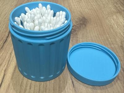 Cotton sticks container