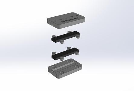Filament filter with magnets