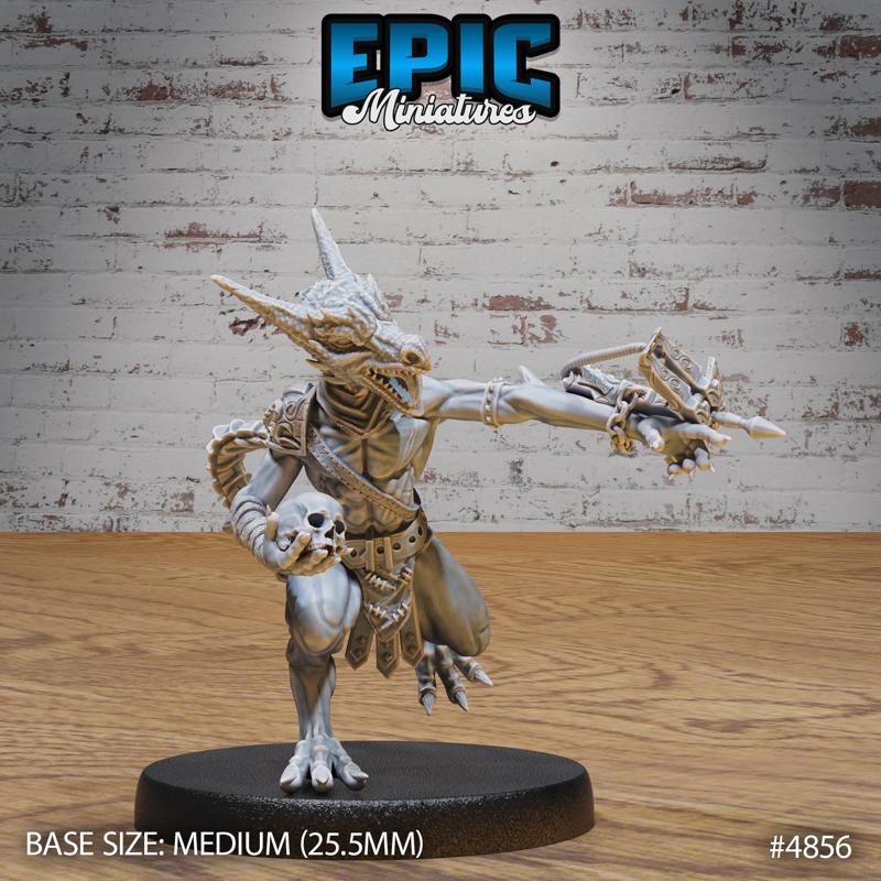Kobold Minion Crossbow ‧ DnD Miniature ‧ Tabletop Miniatures ‧ Gaming Monster ‧ 3D Model ‧ RPG ‧ DnDminis ‧ STL FILE