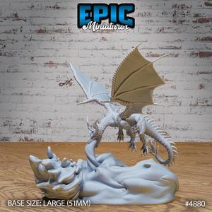 Classic Dragon Firebreath ‧ DnD Miniature ‧ Tabletop Miniatures ‧ Gaming Monster ‧ 3D Model ‧ RPG ‧ DnDminis ‧ STL FILE