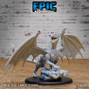 Classic Dragon ‧ DnD Miniature ‧ Tabletop Miniatures ‧ Gaming Monster ‧ 3D Model ‧ RPG ‧ DnDminis ‧ STL FILE