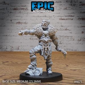 Beast Master Order ‧ DnD Miniature ‧ Tabletop Miniatures ‧ Gaming Monster ‧ 3D Model ‧ RPG ‧ DnDminis ‧ STL FILE
