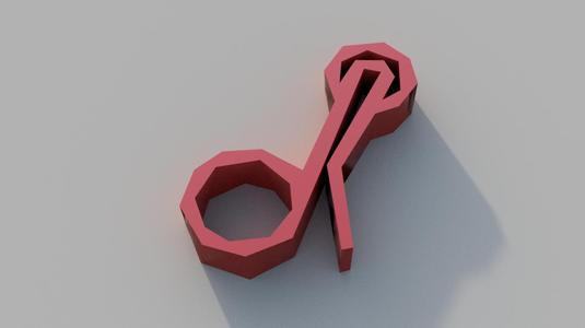 Low Poly Small Clip - for herb bags & other packaging