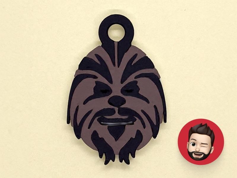 Star Wars Chewbacca keychain