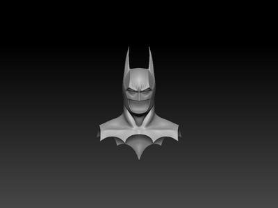 BATMAN BUST FOR 3D PRINT
