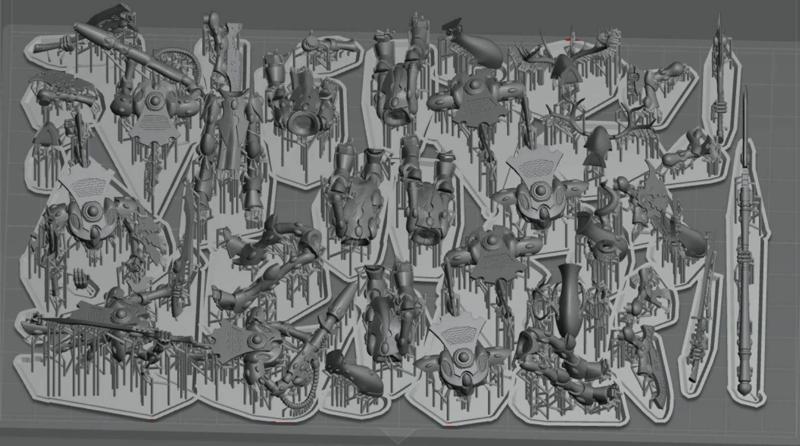 [Pre- Supported]  Poncey Space Elf Small Robot Walkers