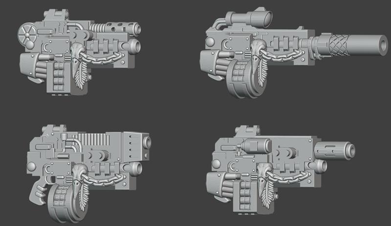 Umbra Vengeance Bolter combi-weapons