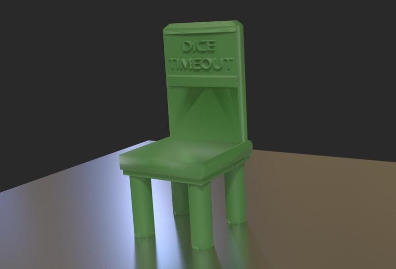 Dice Timeout Chair