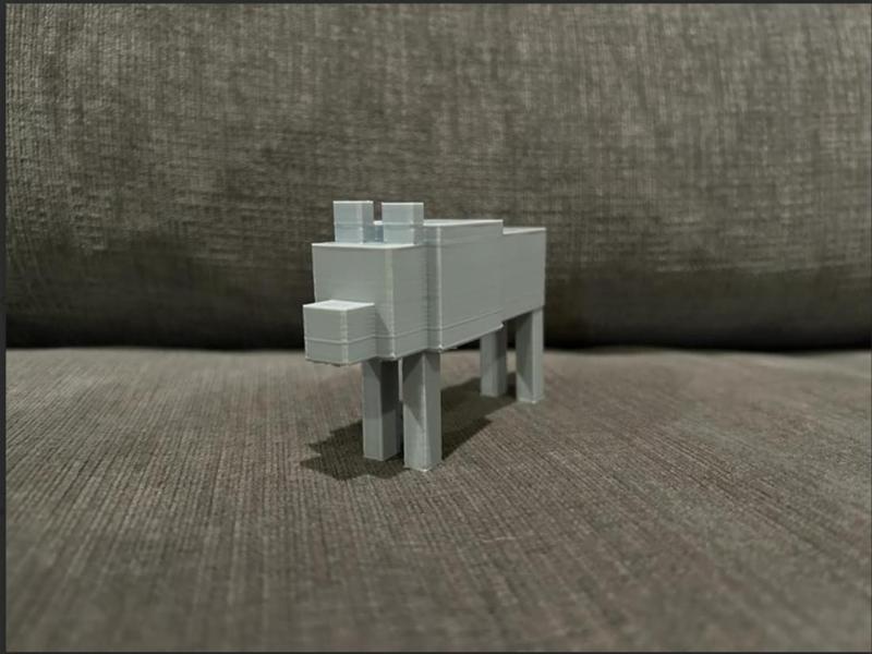 Minecraft wolf 