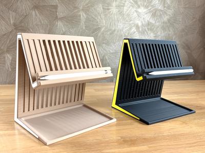 Tablet stand with changeble cover no AMS required
